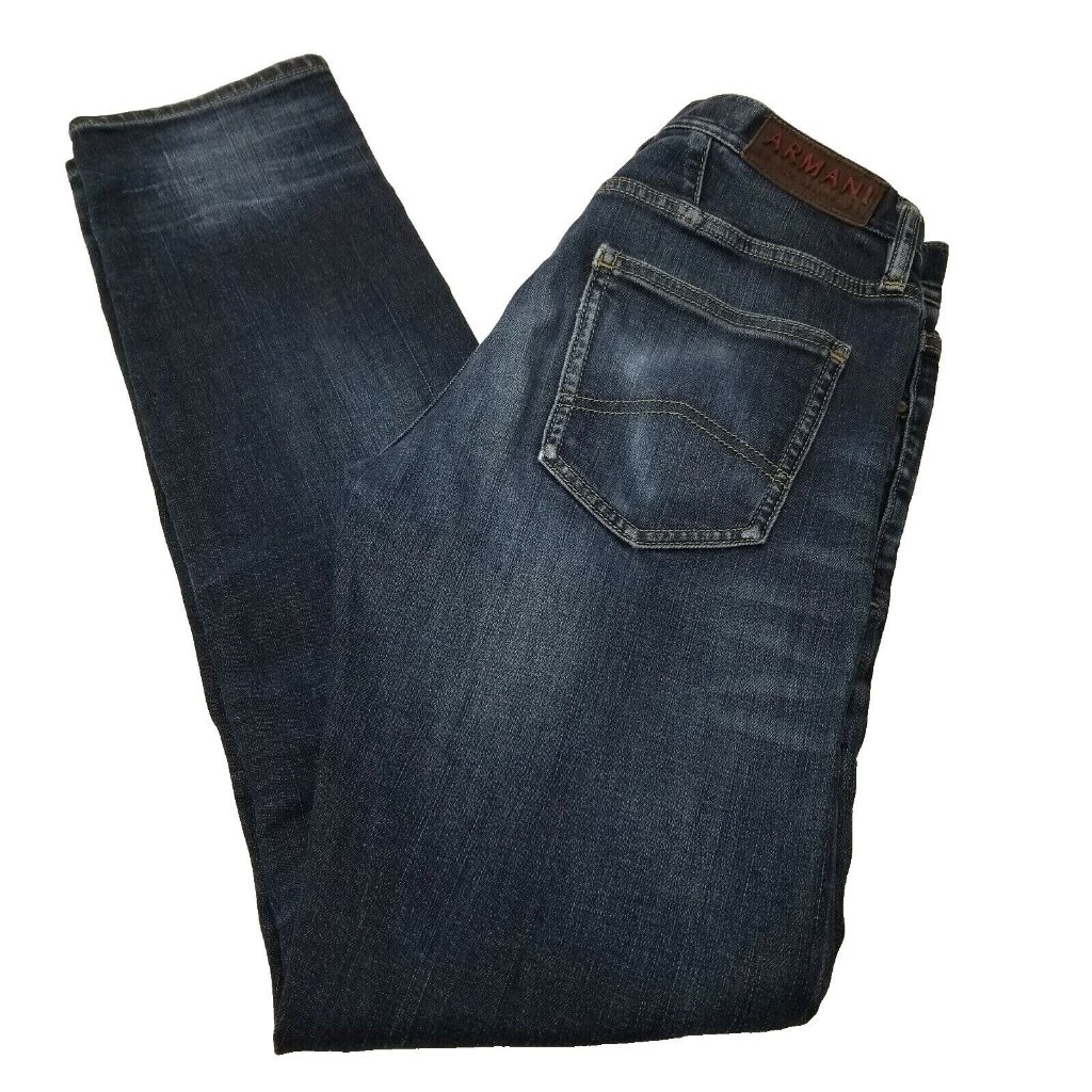 Armani Exchange Women's Dark Indigo Skinny Jeans